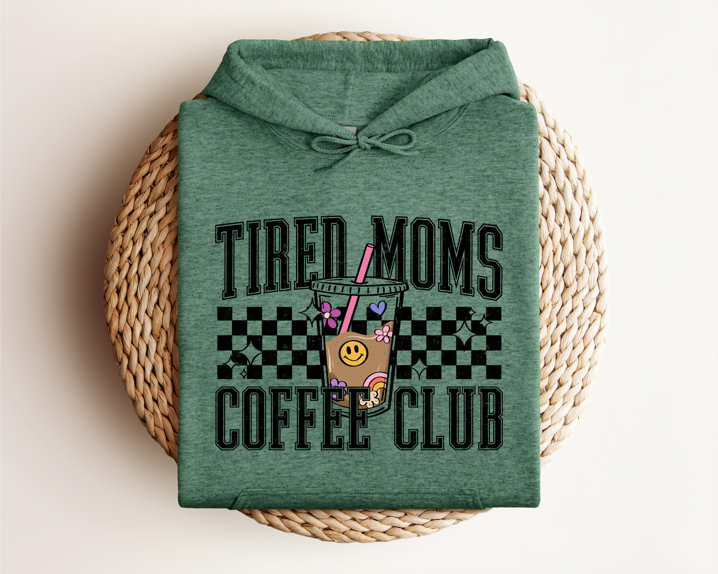 TIRED MOMS COFFEE CLUB HOODIE