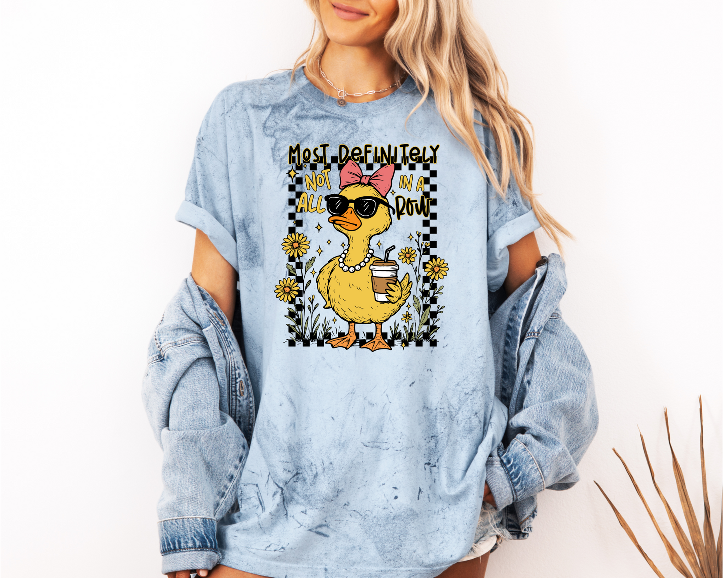 MOST DEFINITELY NOT ALL IN A ROW CC SHIRT