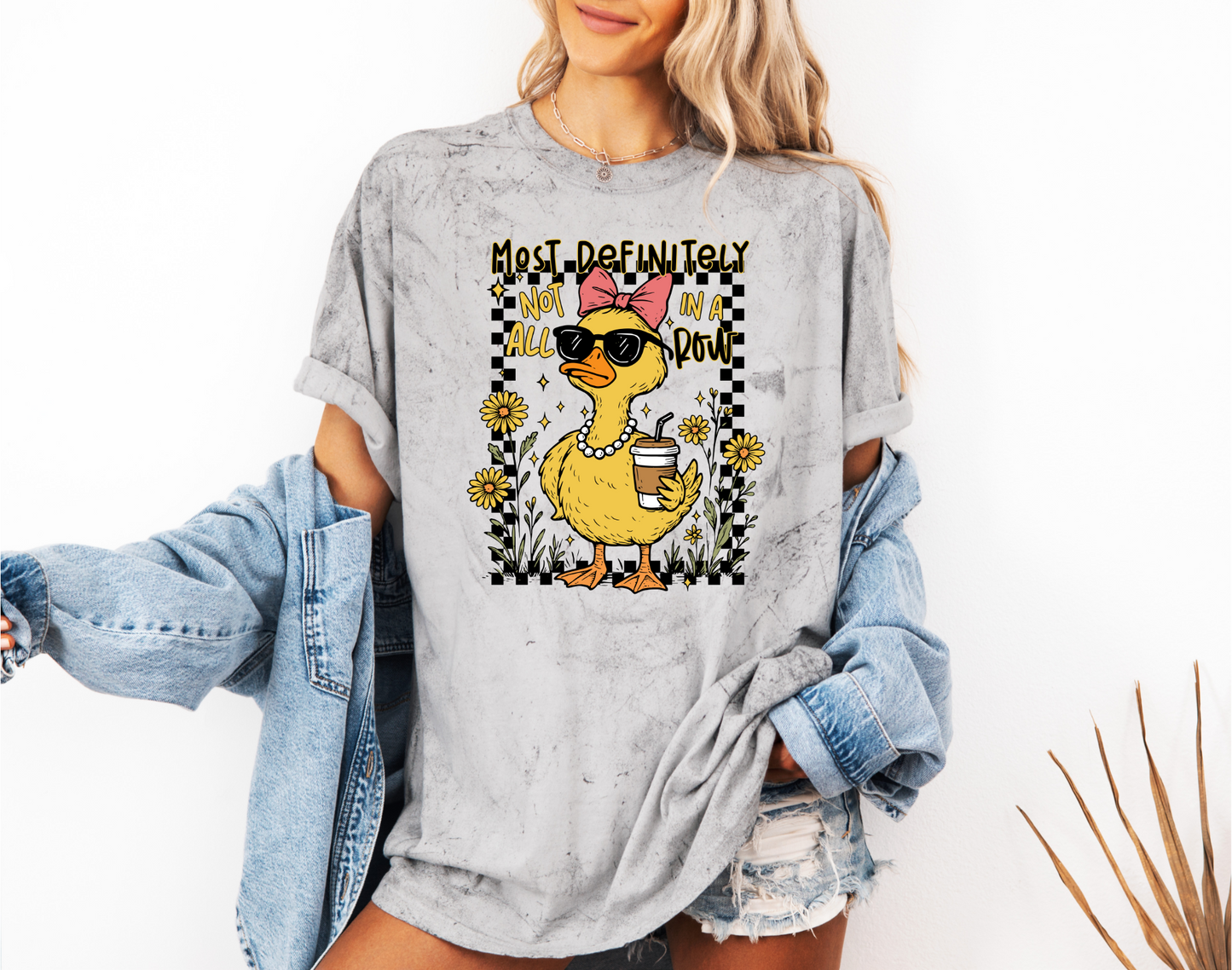 MOST DEFINITELY NOT ALL IN A ROW CC SHIRT