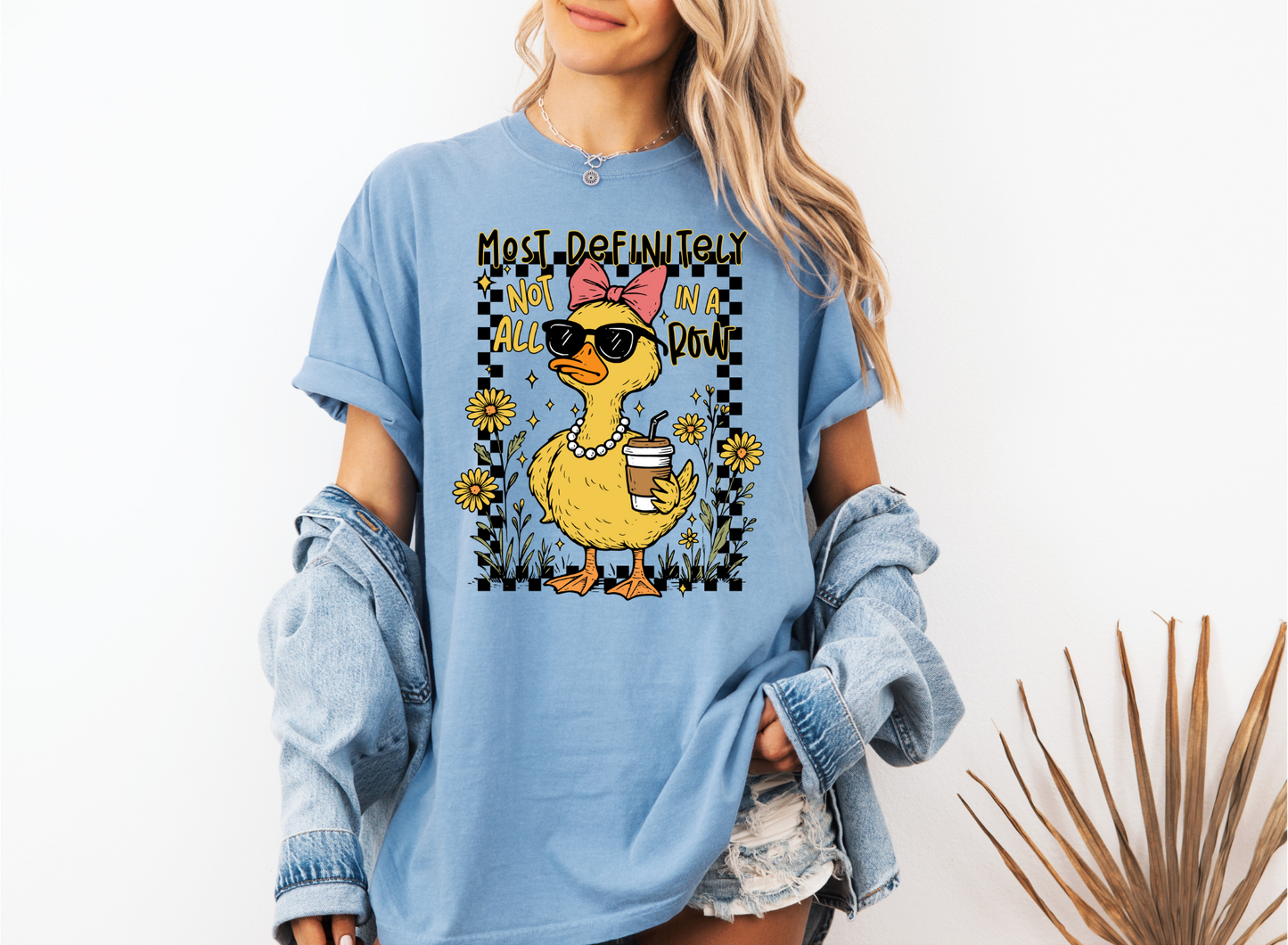 MOST DEFINITELY NOT ALL IN A ROW CC SHIRT