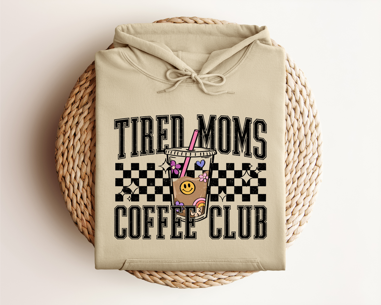 TIRED MOMS COFFEE CLUB HOODIE