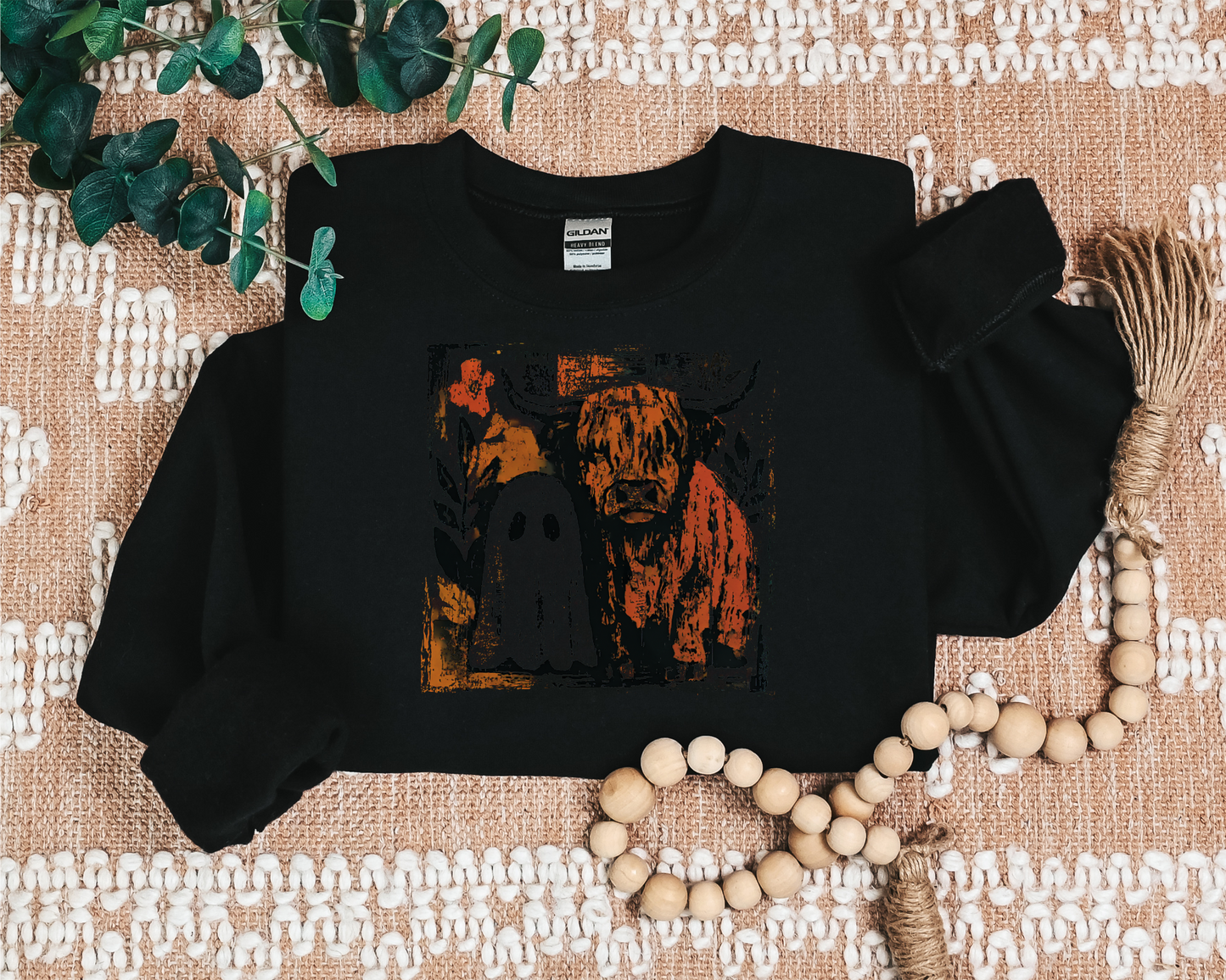 HIGHLAND COW AND GHOST CREW