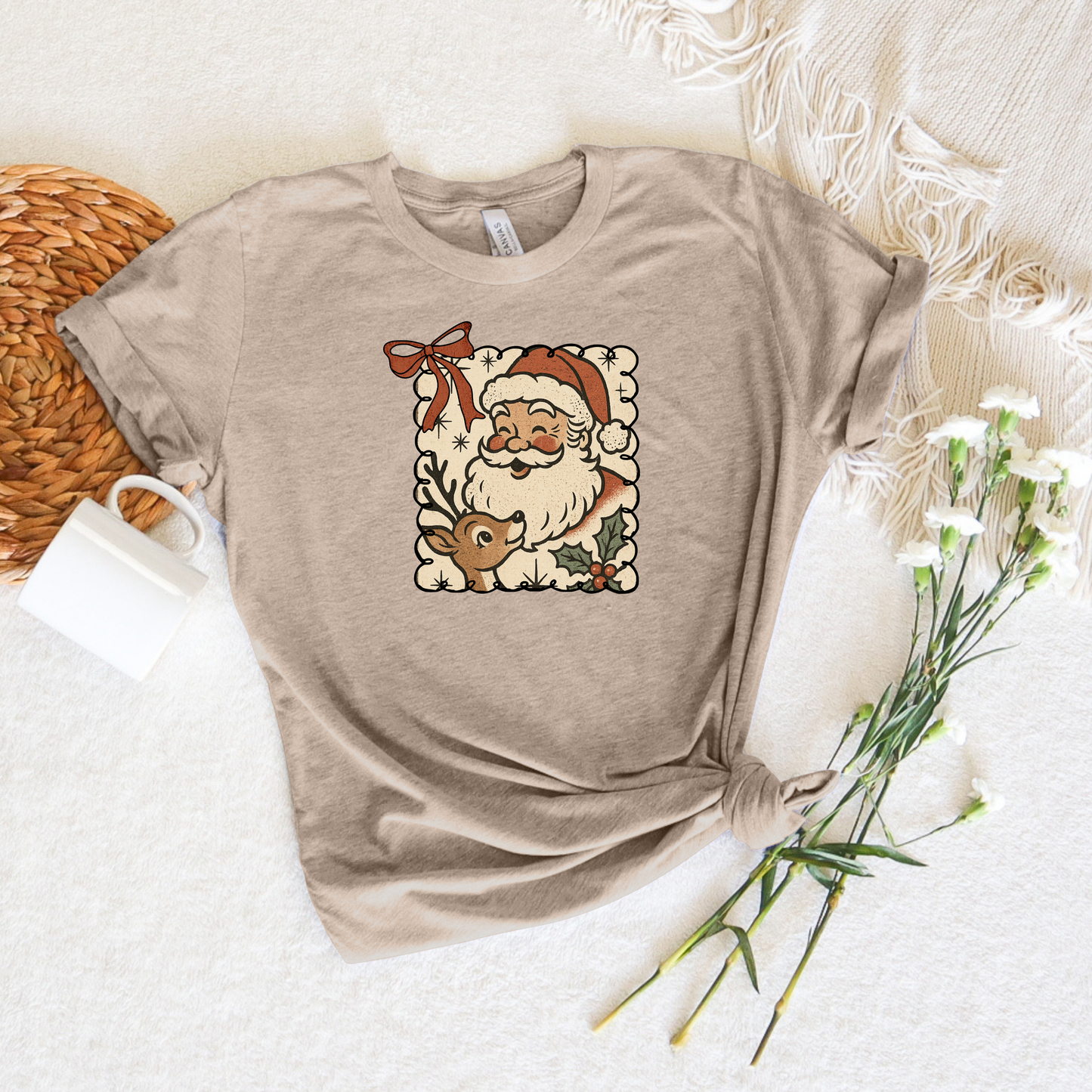 SANTA STAMP SHIRT