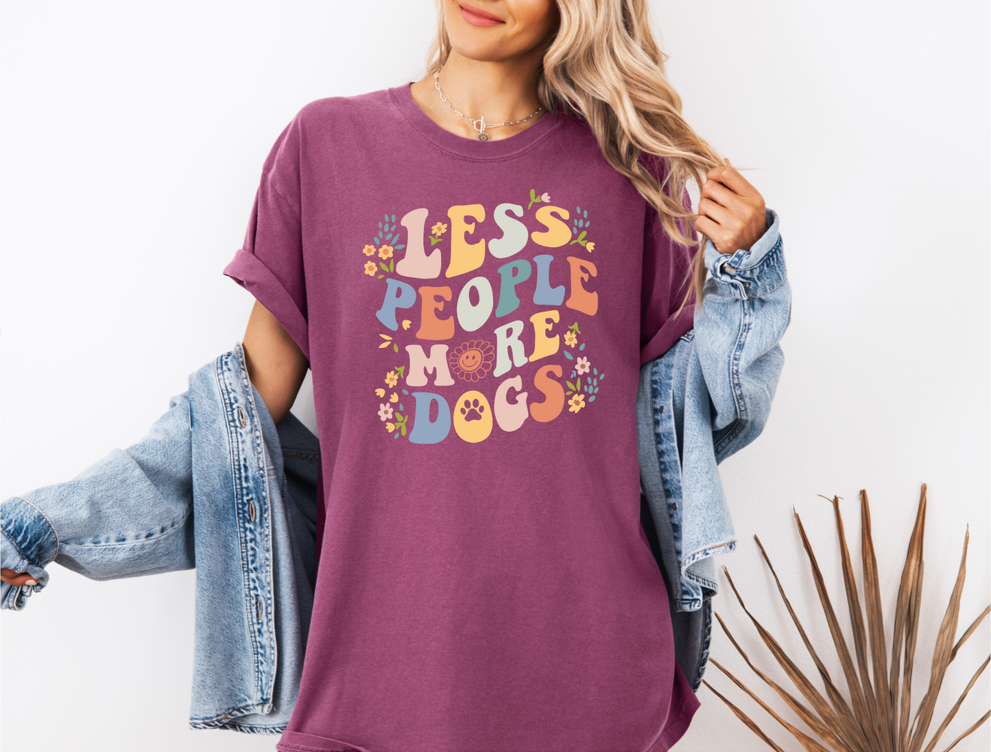 *NEW* LESS PEOPLE MORE DOGS CC SHIRT