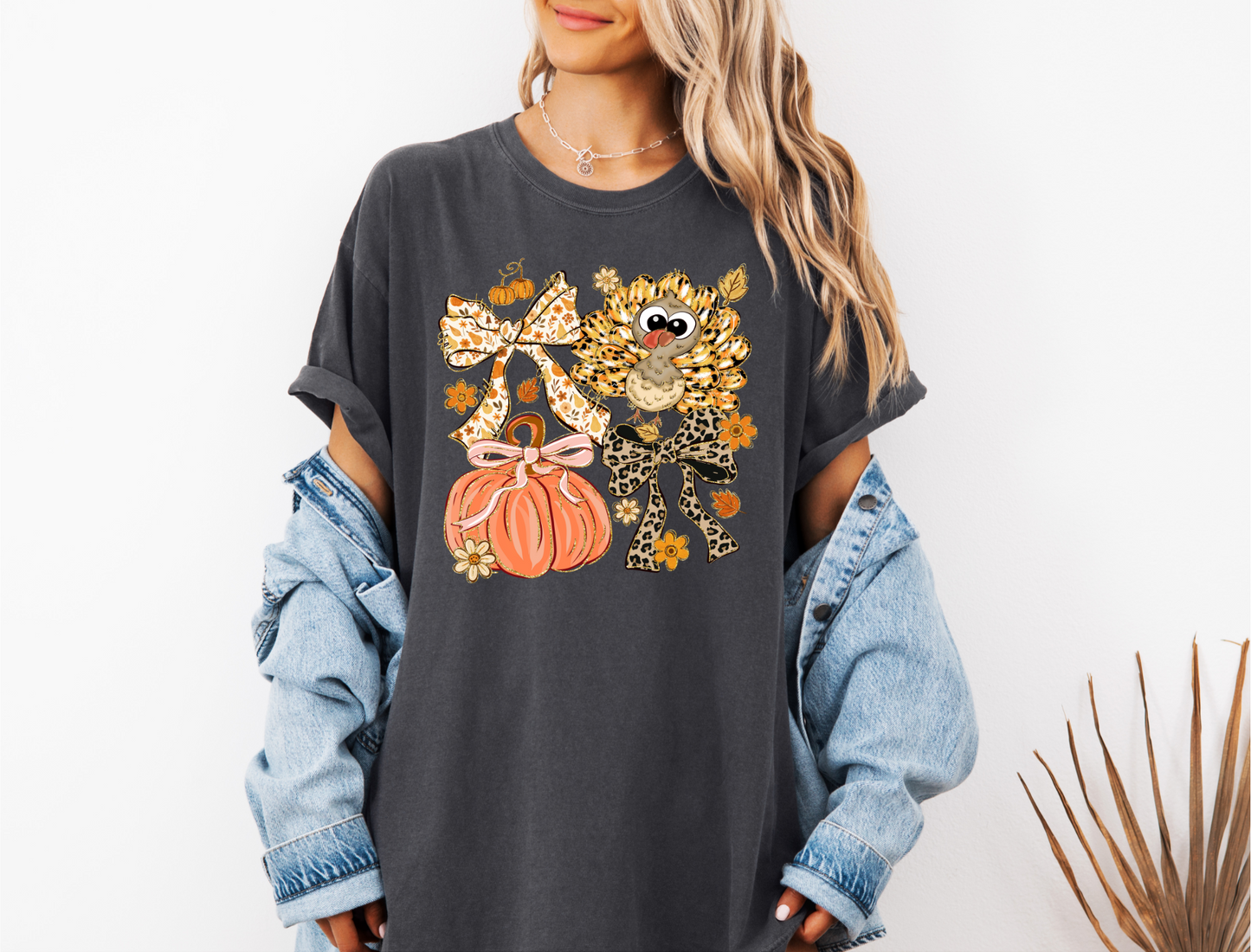 *NEW* THANKSGIVING TURKEY AND PUMPKIN CC SHIRT