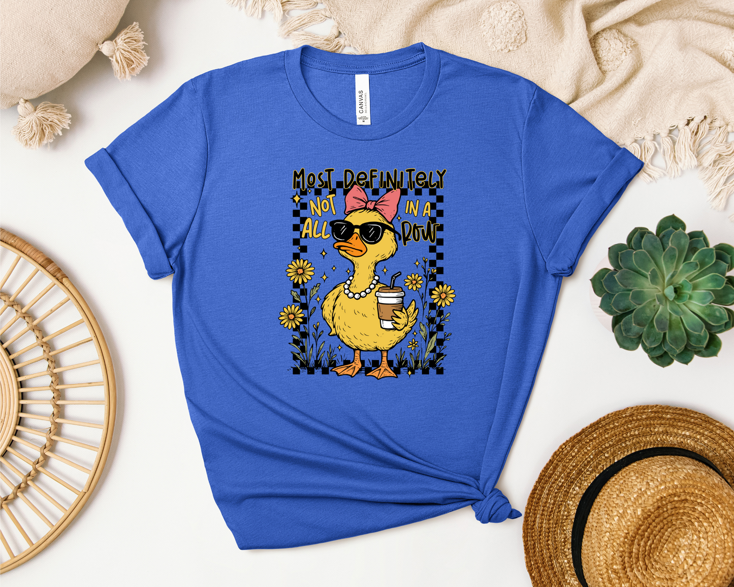 MOST DEFINITELY NOT ALL IN A ROW SHIRT