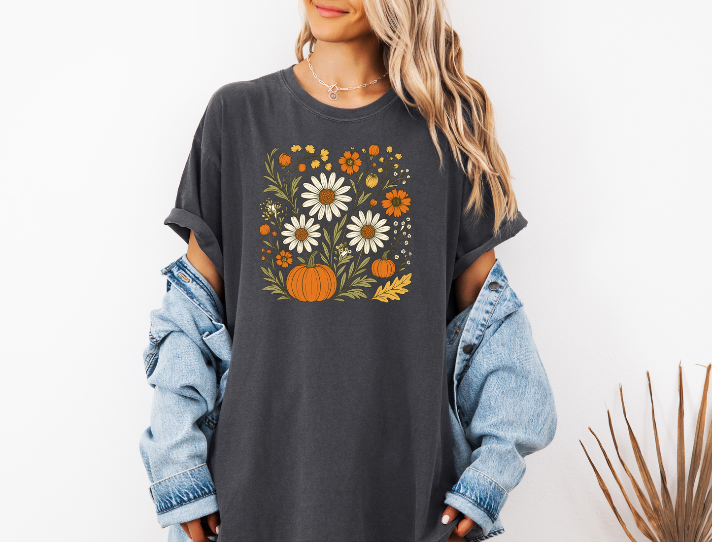 *NEW* BOHO MULTI FLORAL PUMPKIN CC SHIRT