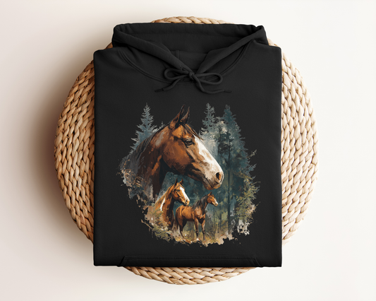 WESTERN HORSE HOODIE