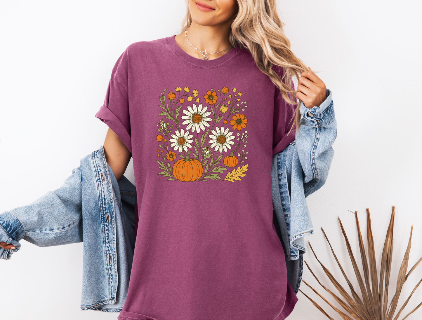 *NEW* BOHO MULTI FLORAL PUMPKIN CC SHIRT