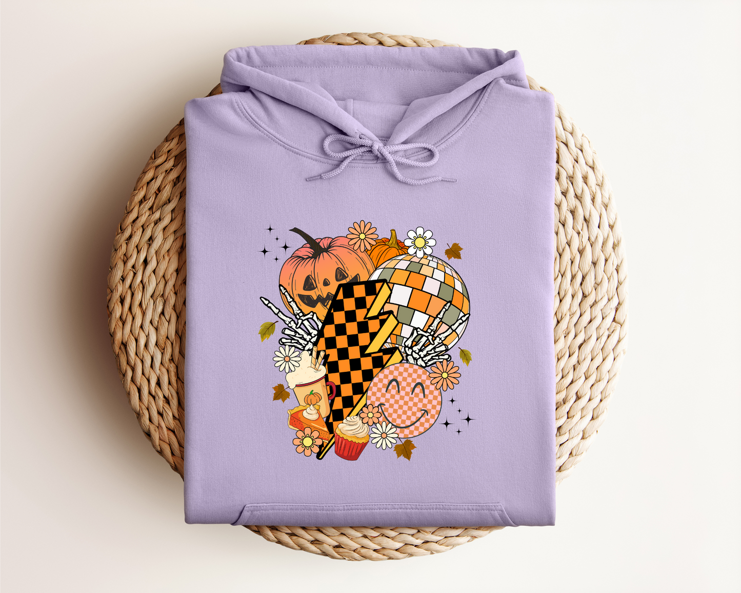 FALL RETRO SMILEY HOODIE