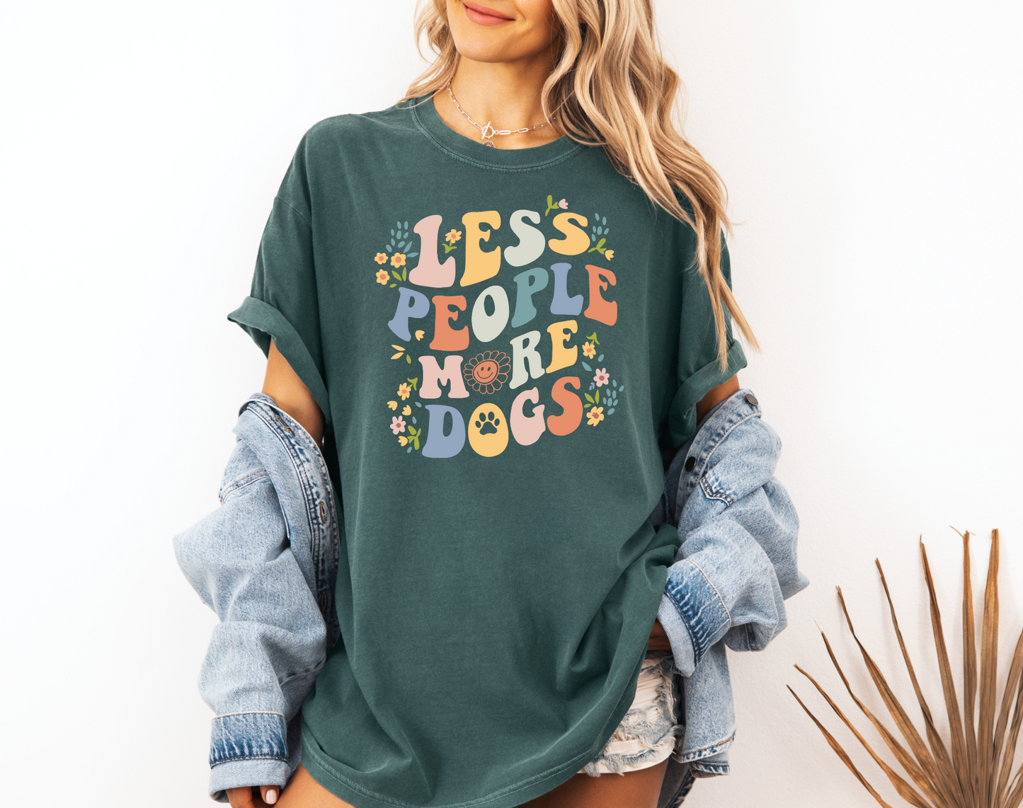 *NEW* LESS PEOPLE MORE DOGS CC SHIRT
