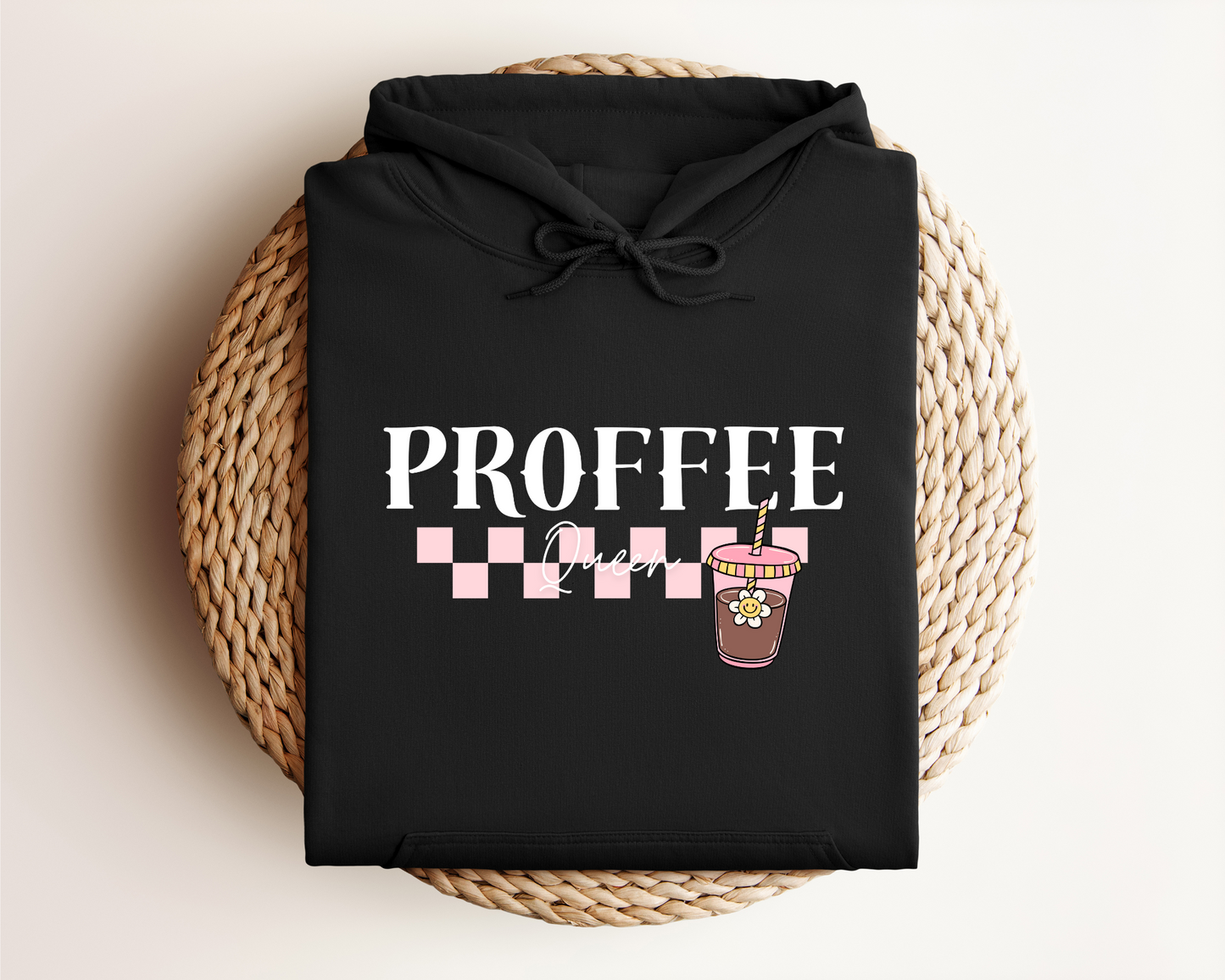 NEW PROFFEE QUEEN CHECKERED HOODIE