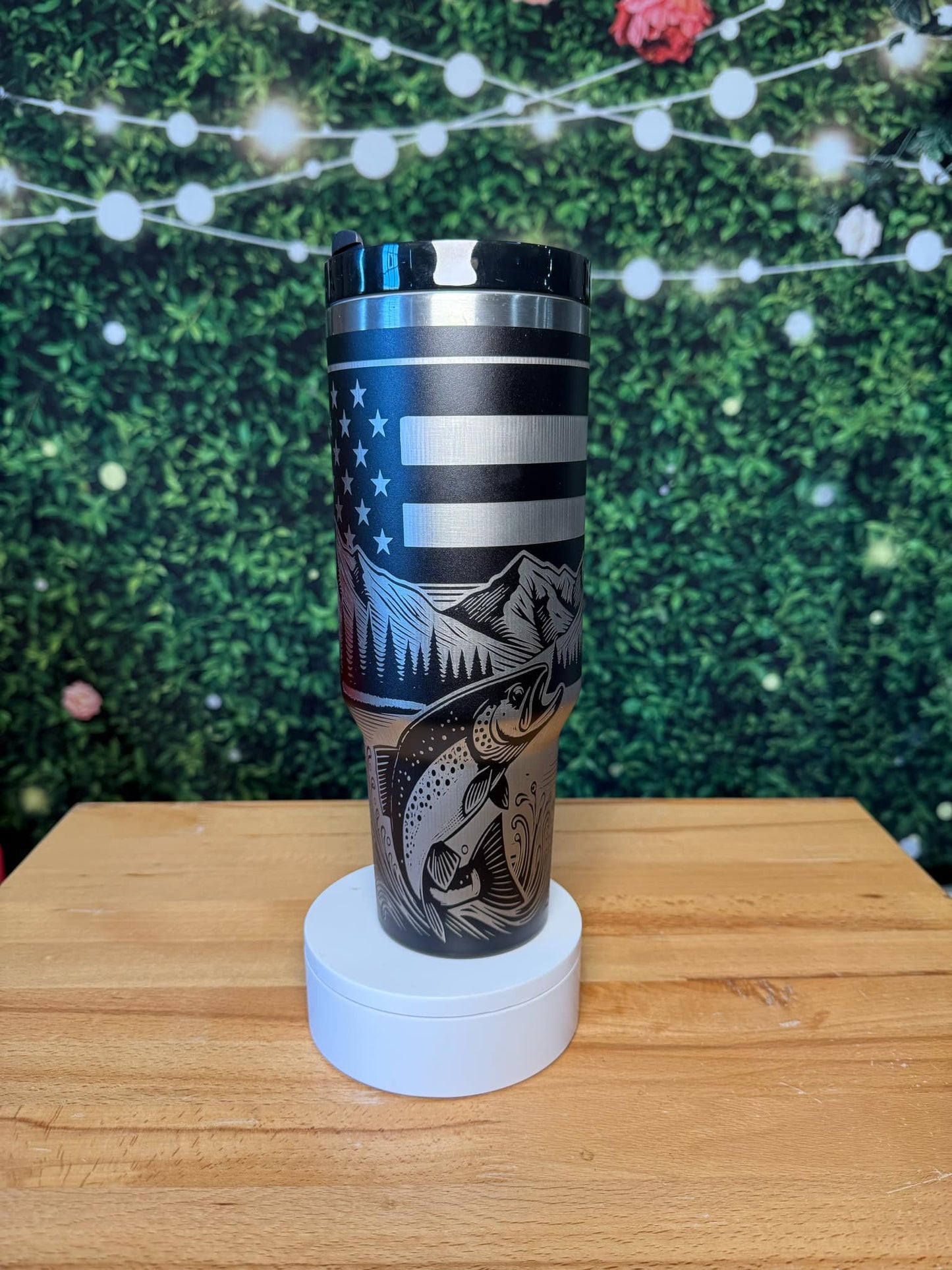 *NEW* LASER ENGRAVED 40 OZ TUMBLER