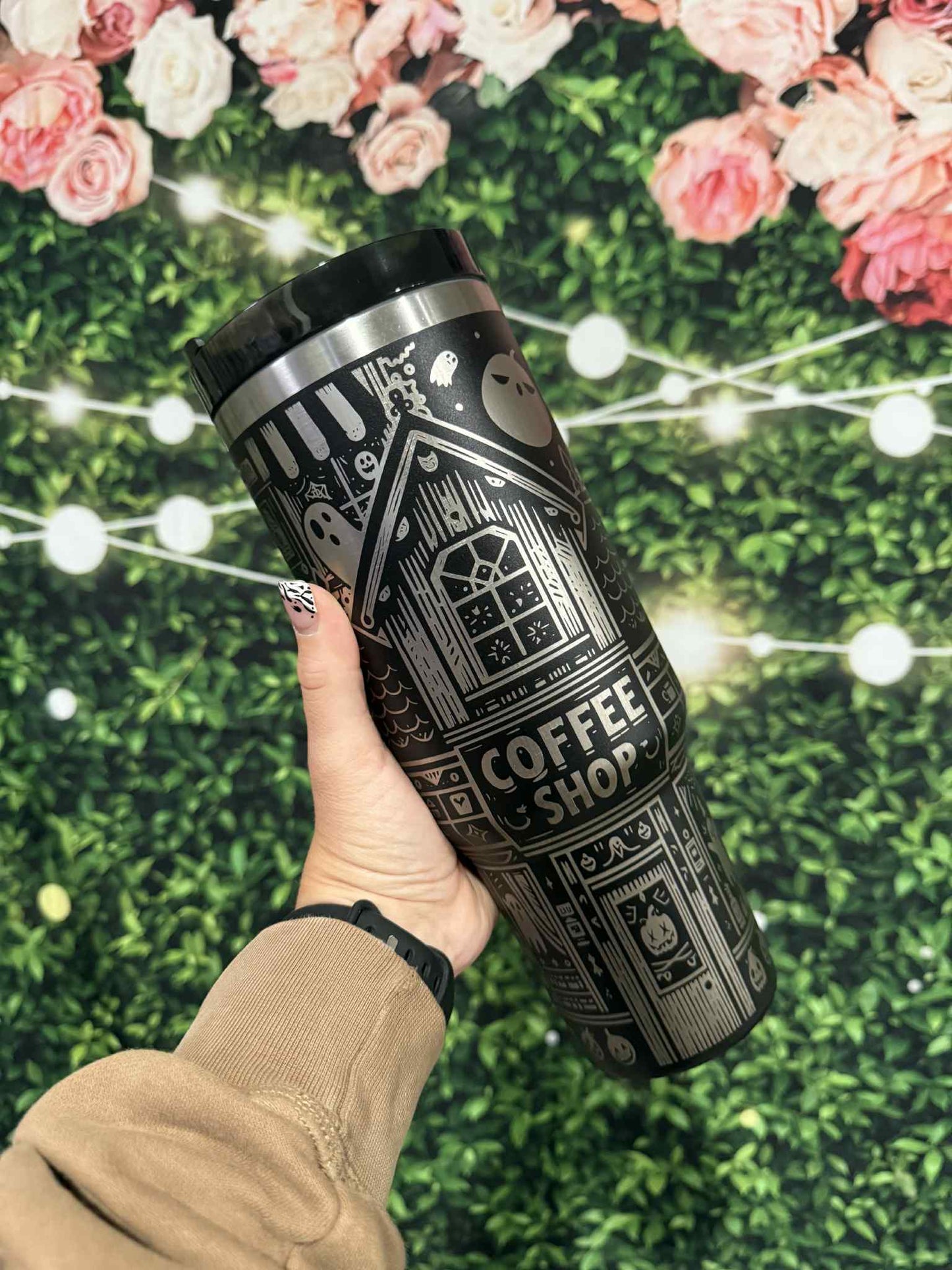 *NEW* LASER ENGRAVED 40 OZ TUMBLER
