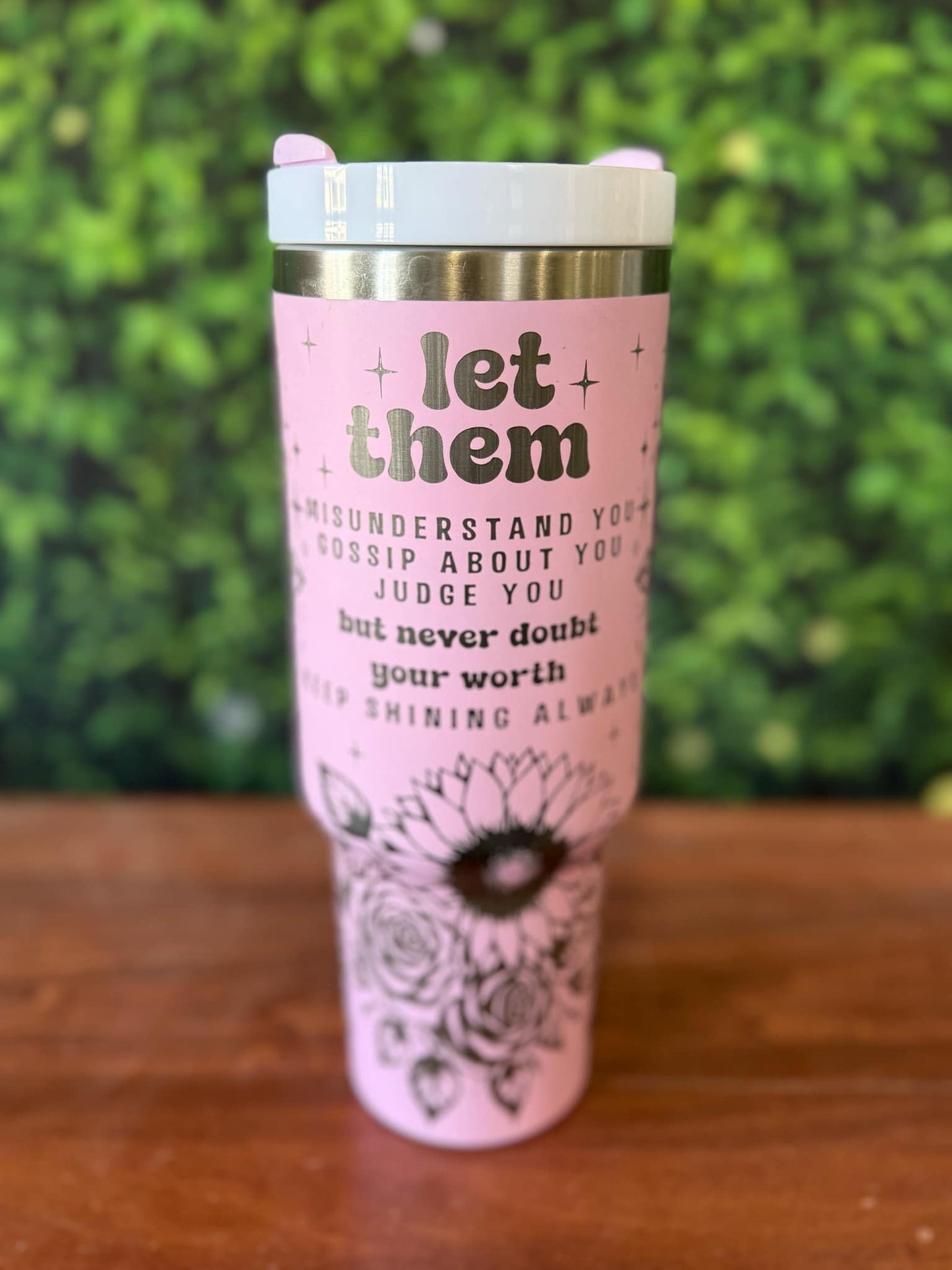 *NEW* LASER ENGRAVED 40 OZ TUMBLER