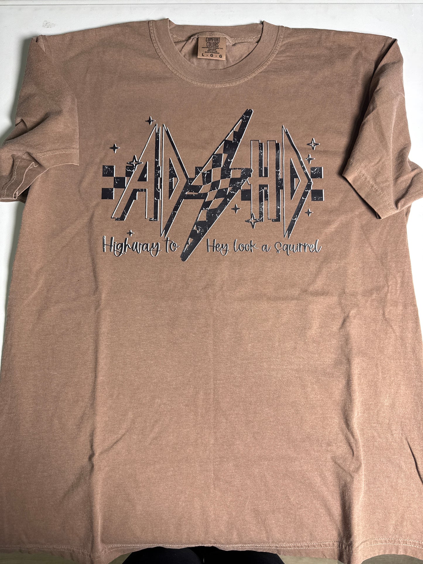 PREMADE LARGE ESPRESSO ADHD SHIRT