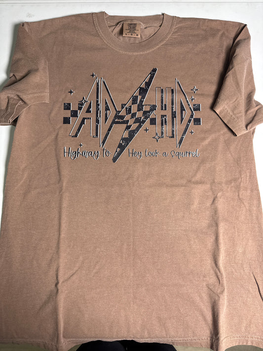 PREMADE LARGE ESPRESSO ADHD SHIRT