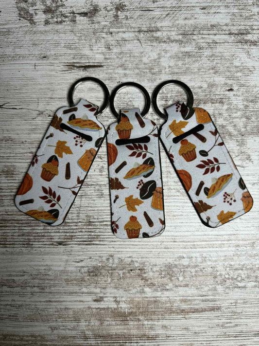 SUBLIMATION KEYCHAIN CHAPSTICK HOLDER