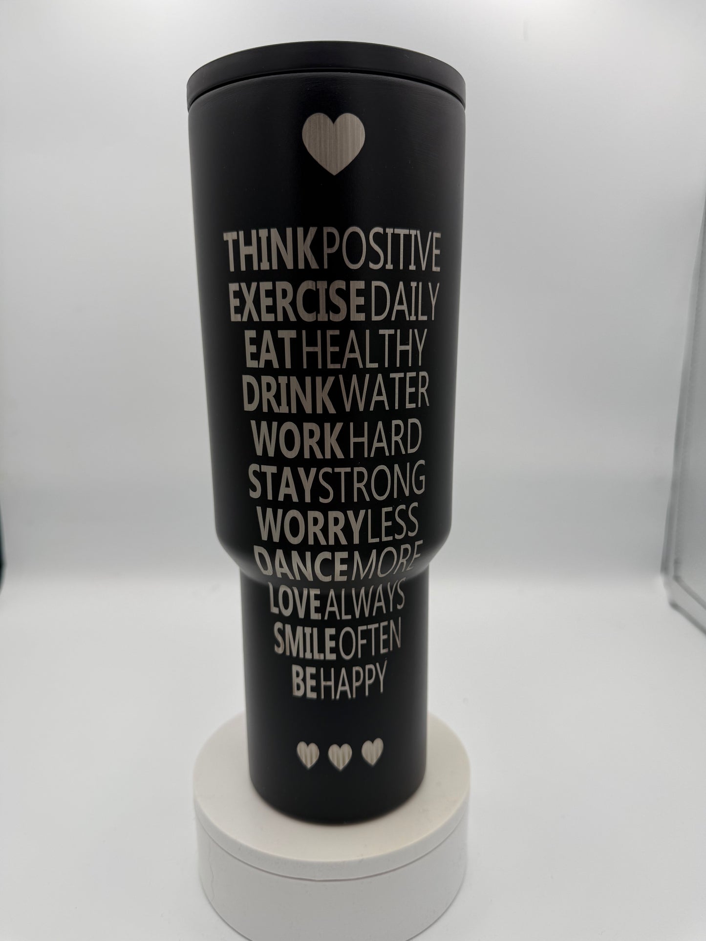 EMOTIONAL SUPPORT HANDLED MODERN TUMBLER