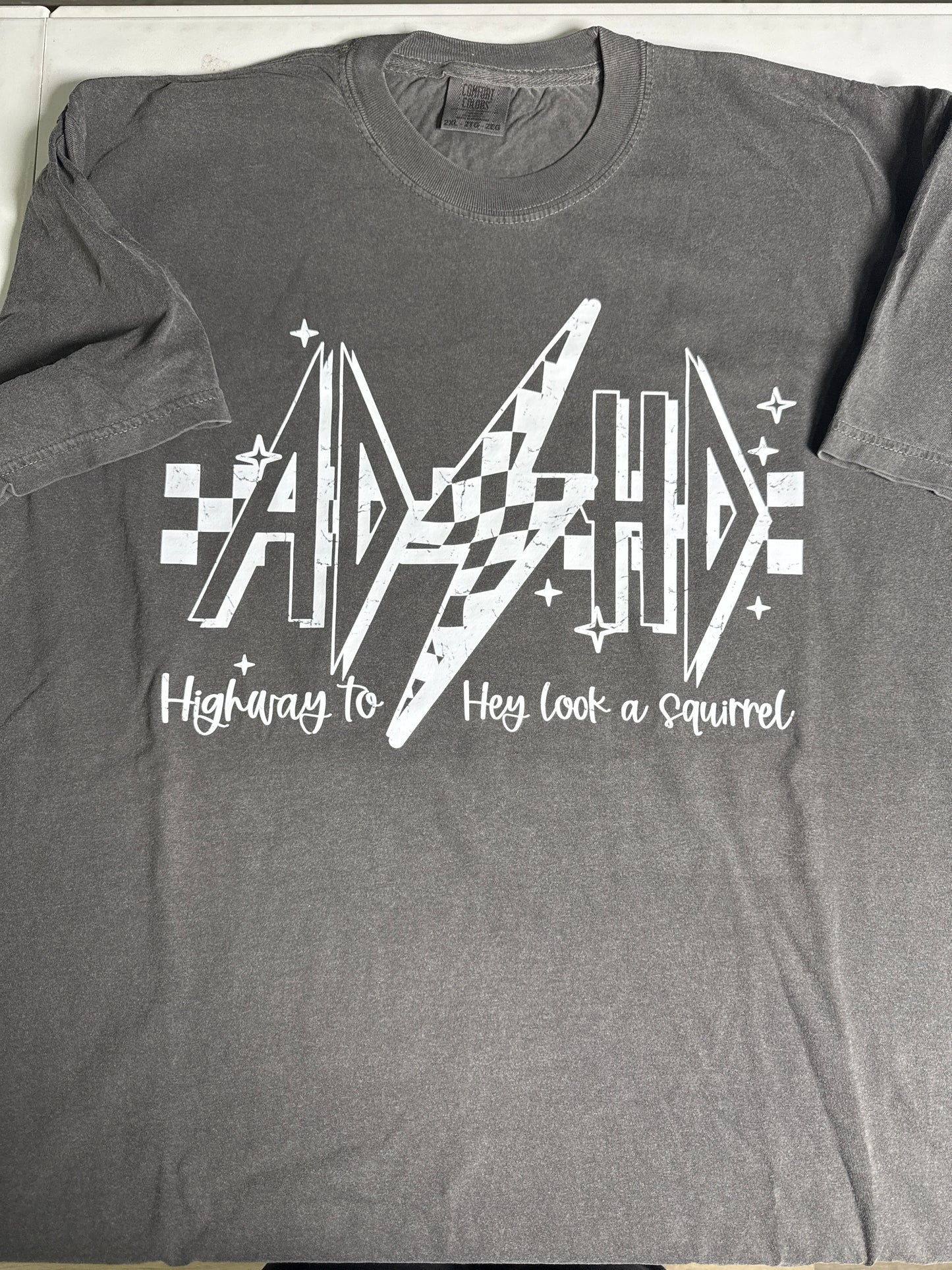 PREMADE 2XL PEPPER ADHD SHIRT