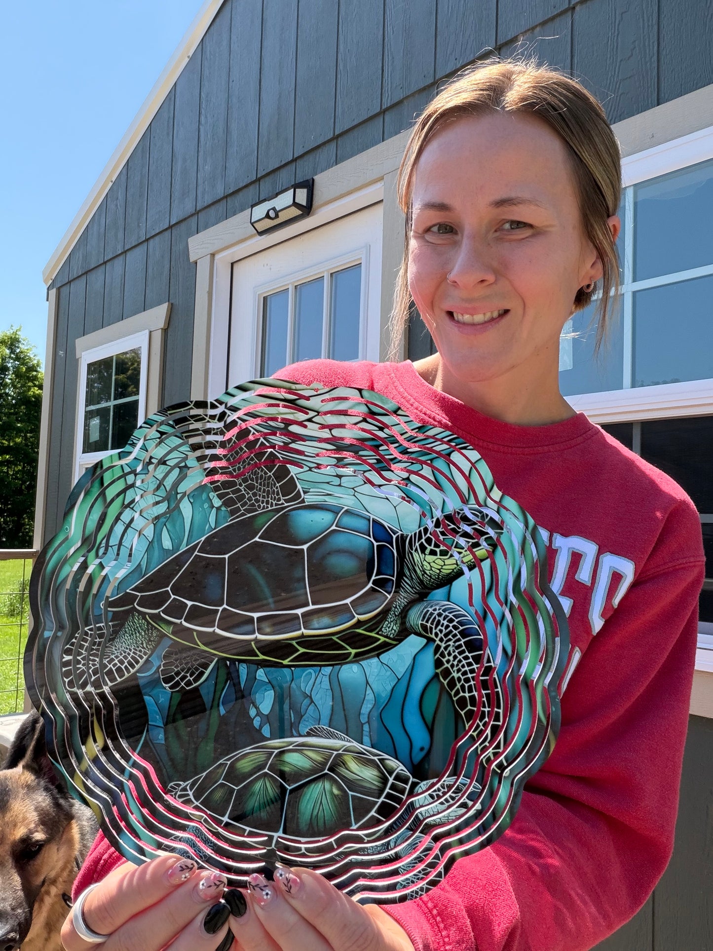 SEA TURTLE 10 INCH WIND SPINNER
