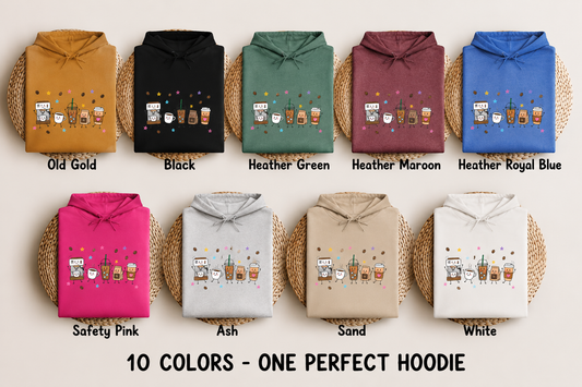 COFFEE DOODLE HOODIE