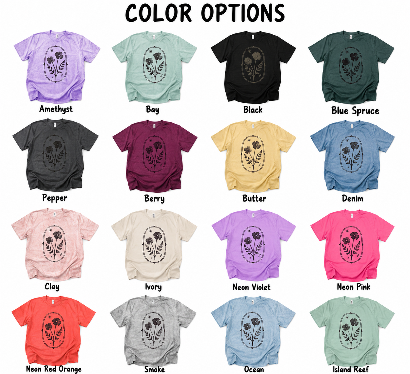 *NEW* VINTAGE FLOWER CC SHIRT