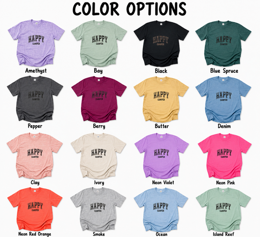 *NEW* HAPPY CAMPER CC SHIRT