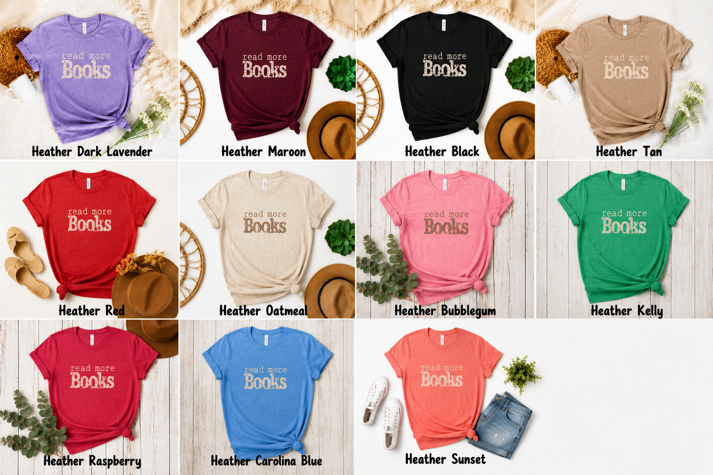 *NEW* READ MORE BOOKS SHIRT