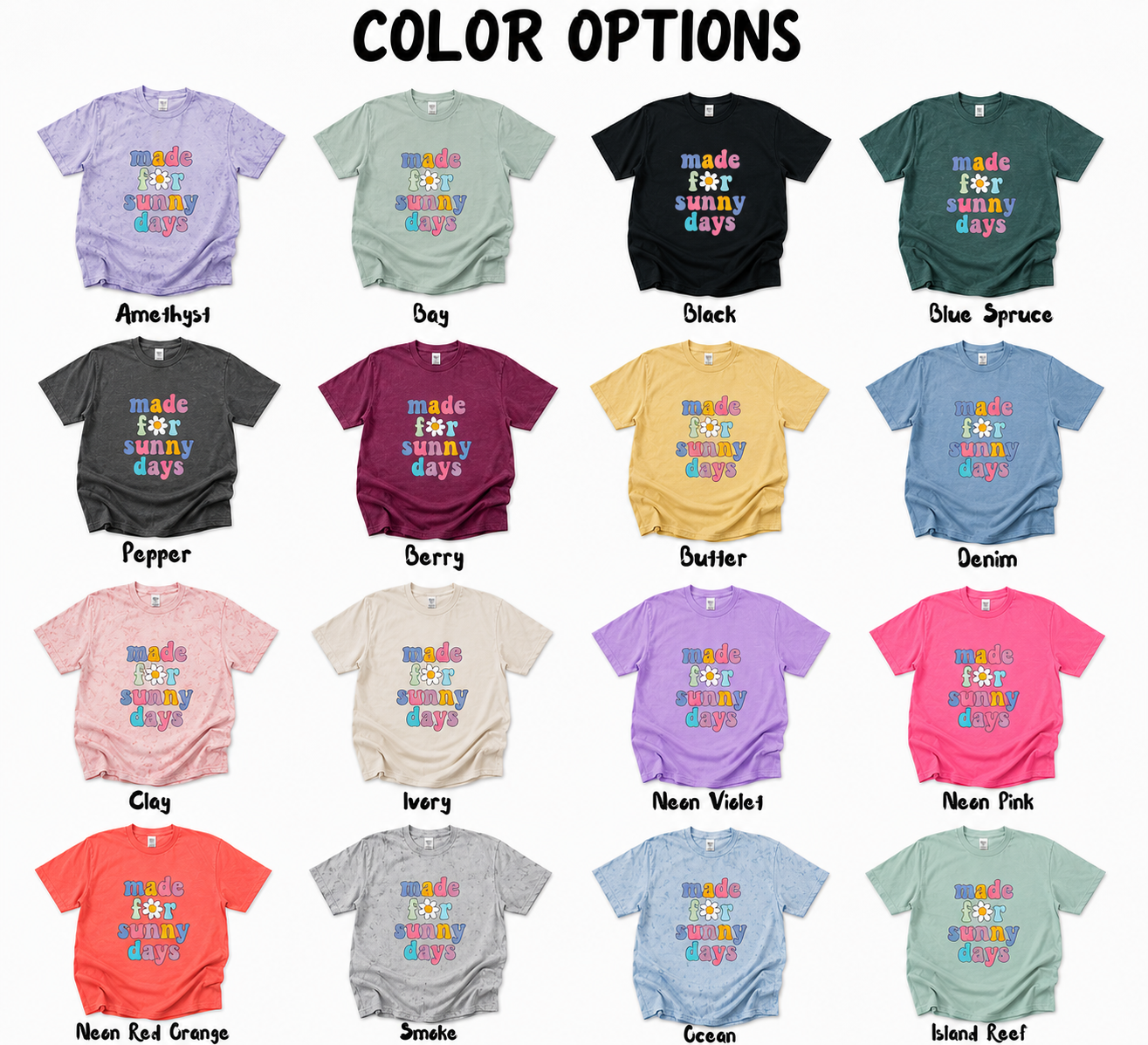 *NEW* MADE FOR SUNNY DAYS CC SHIRT