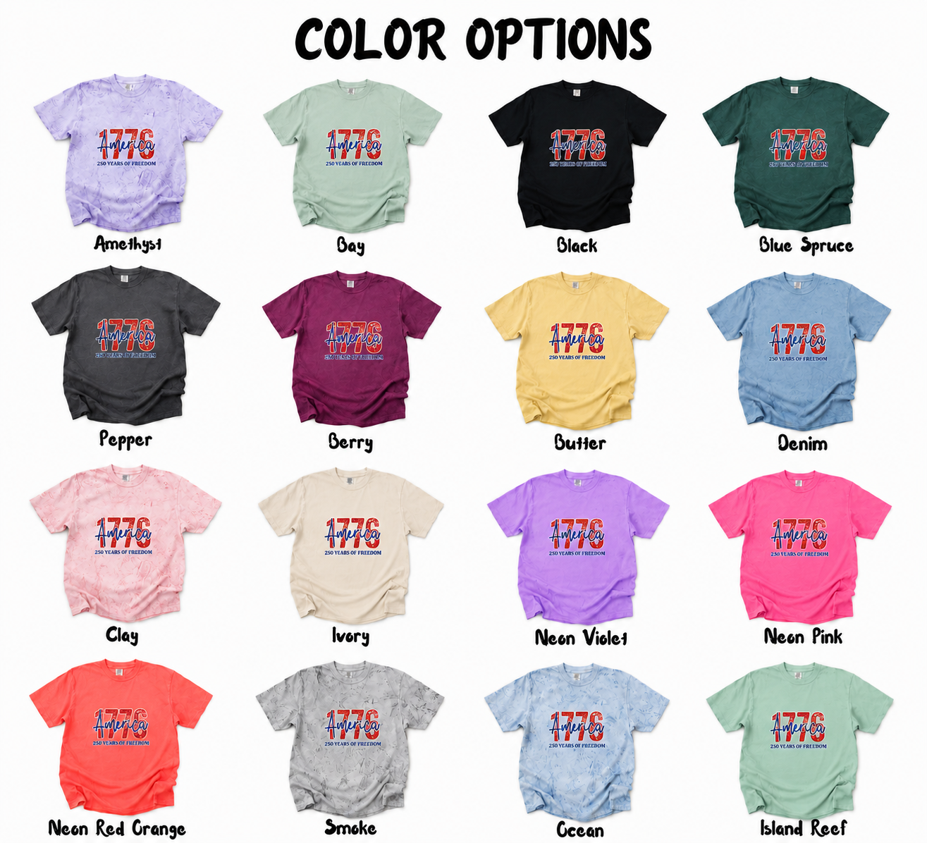 *NEW* 1776 AMERICA CC SHIRT