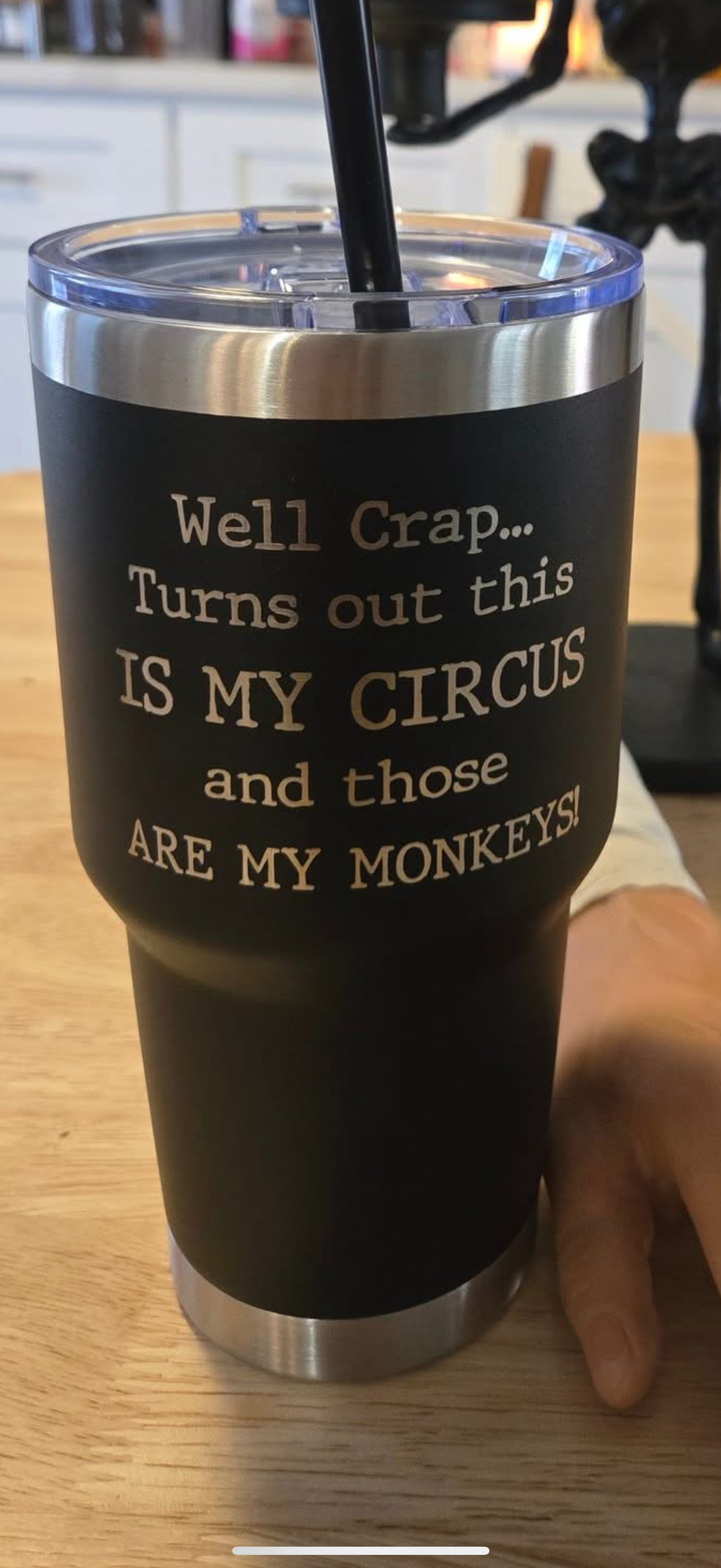LASER ENGRAVED 30 OZ TUMBLER