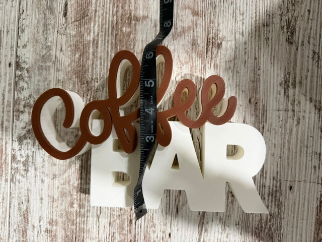 COFFEE BAR SIGN