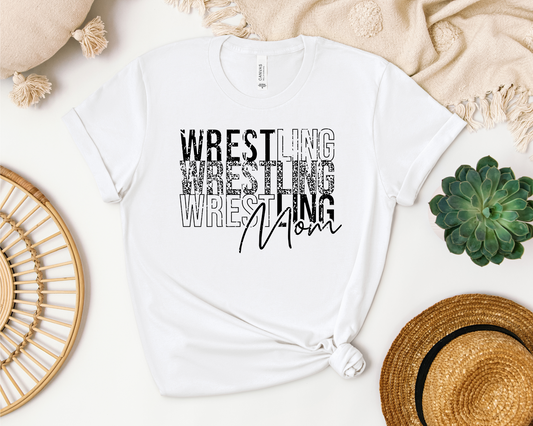 WRESTLING MOM SHIRT