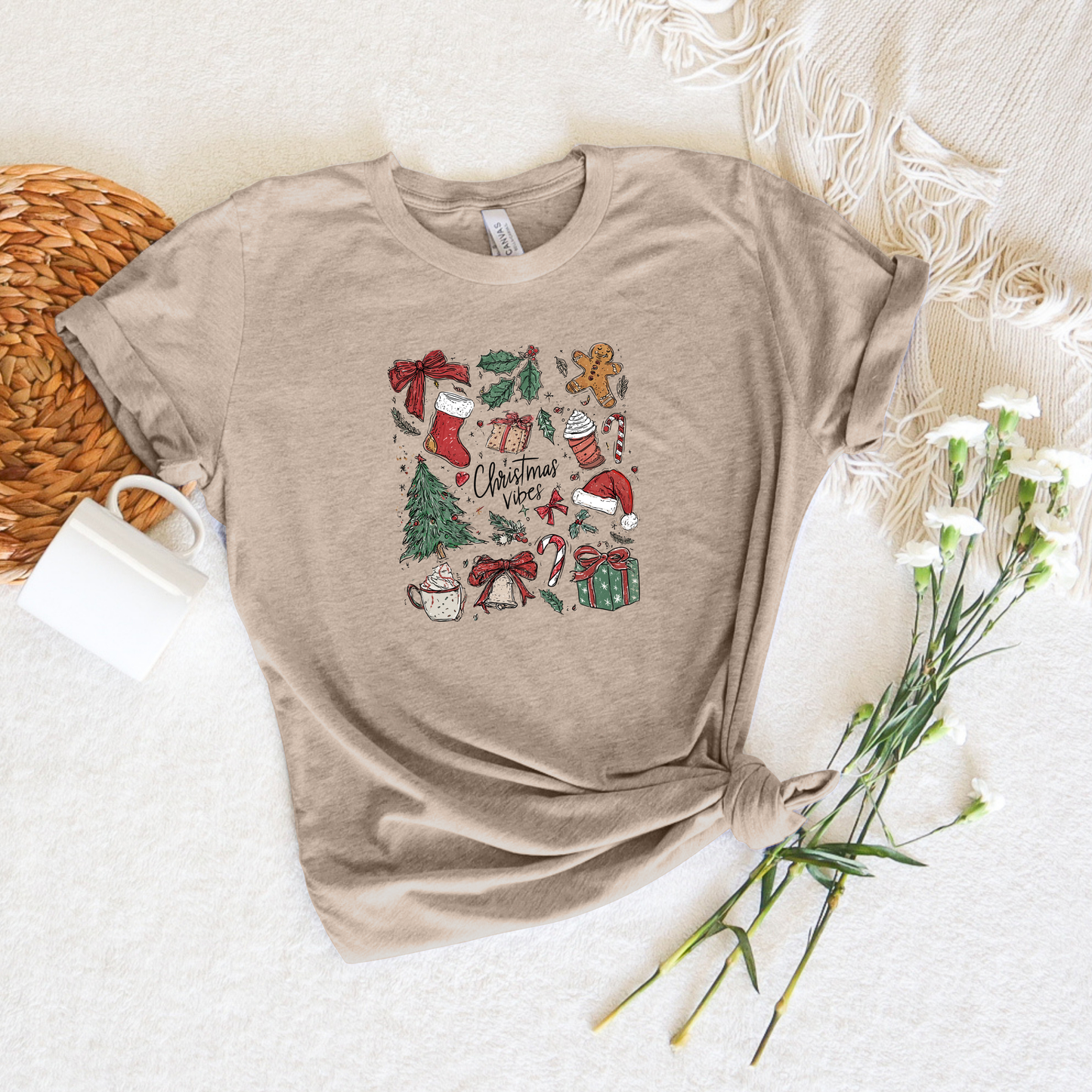 *NEW* RETRO CHRISTMAS COLLAGE SHIRT