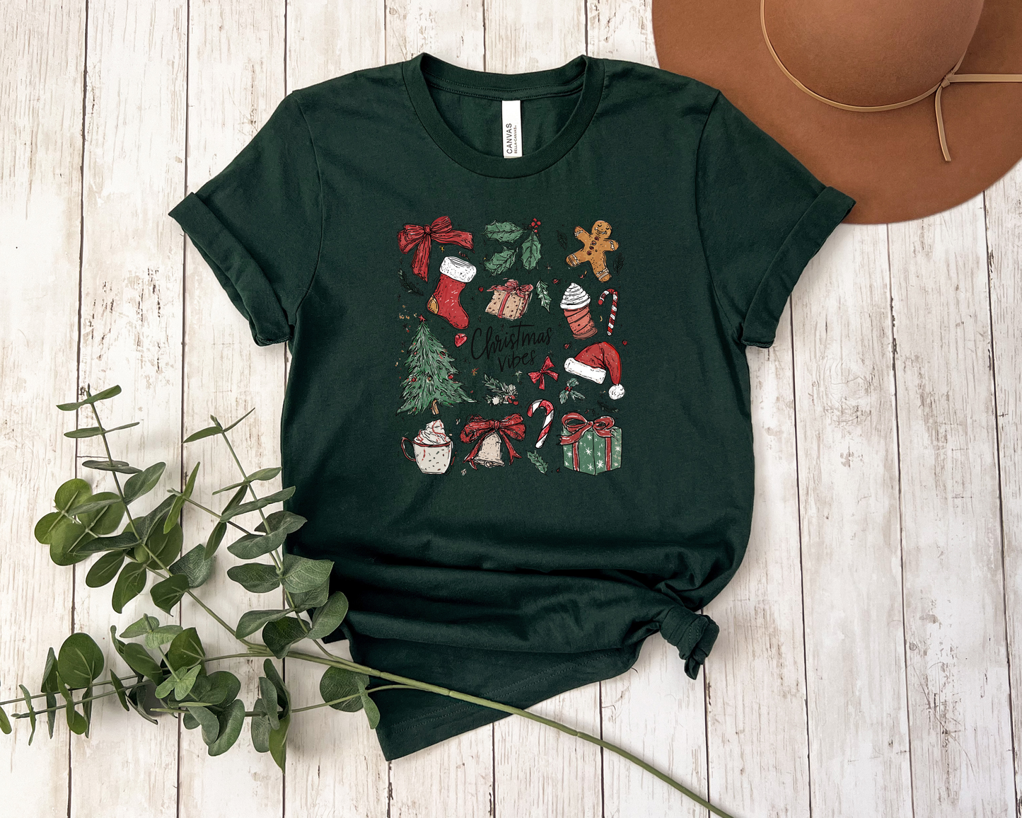 *NEW* RETRO CHRISTMAS COLLAGE SHIRT