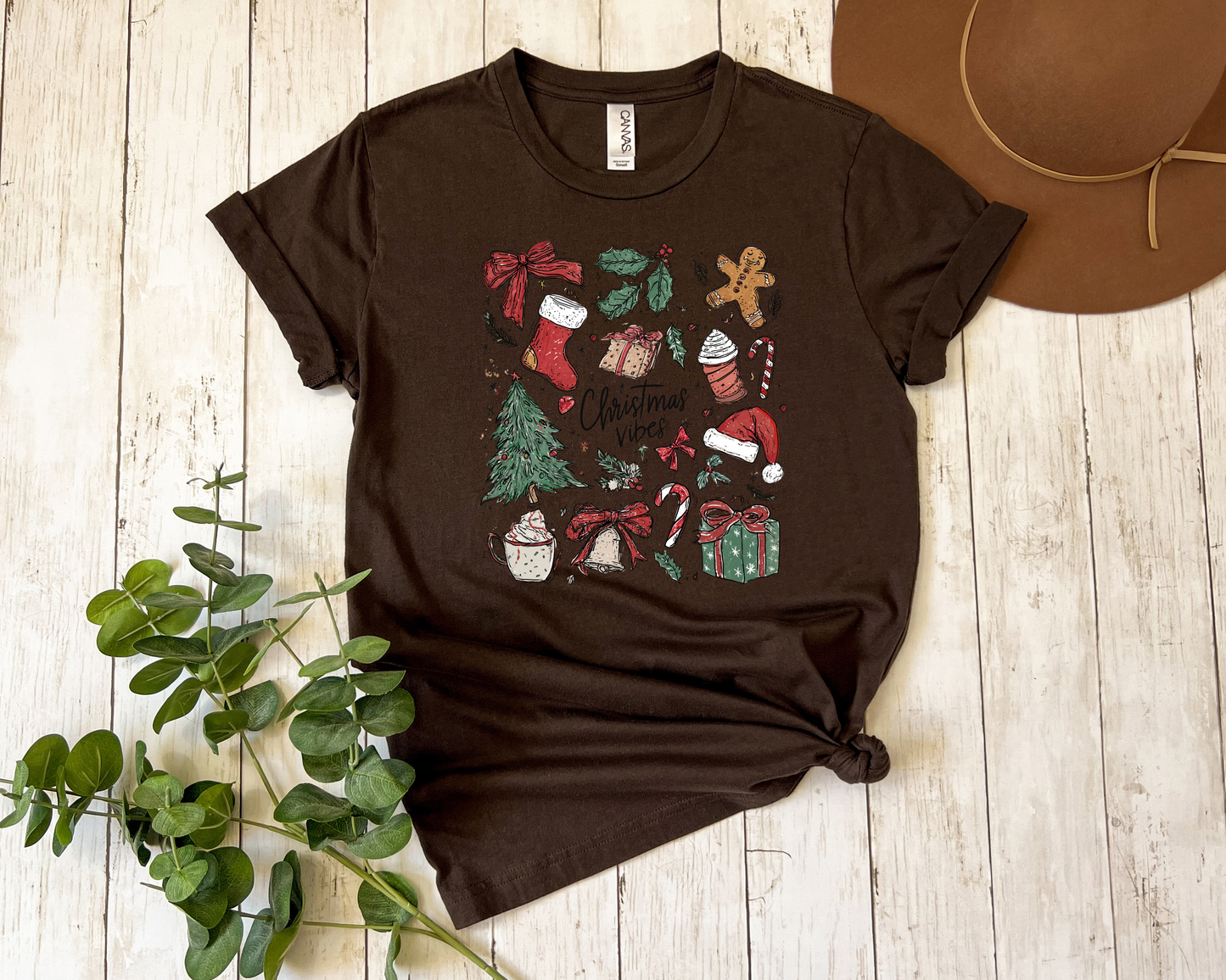 *NEW* RETRO CHRISTMAS COLLAGE SHIRT
