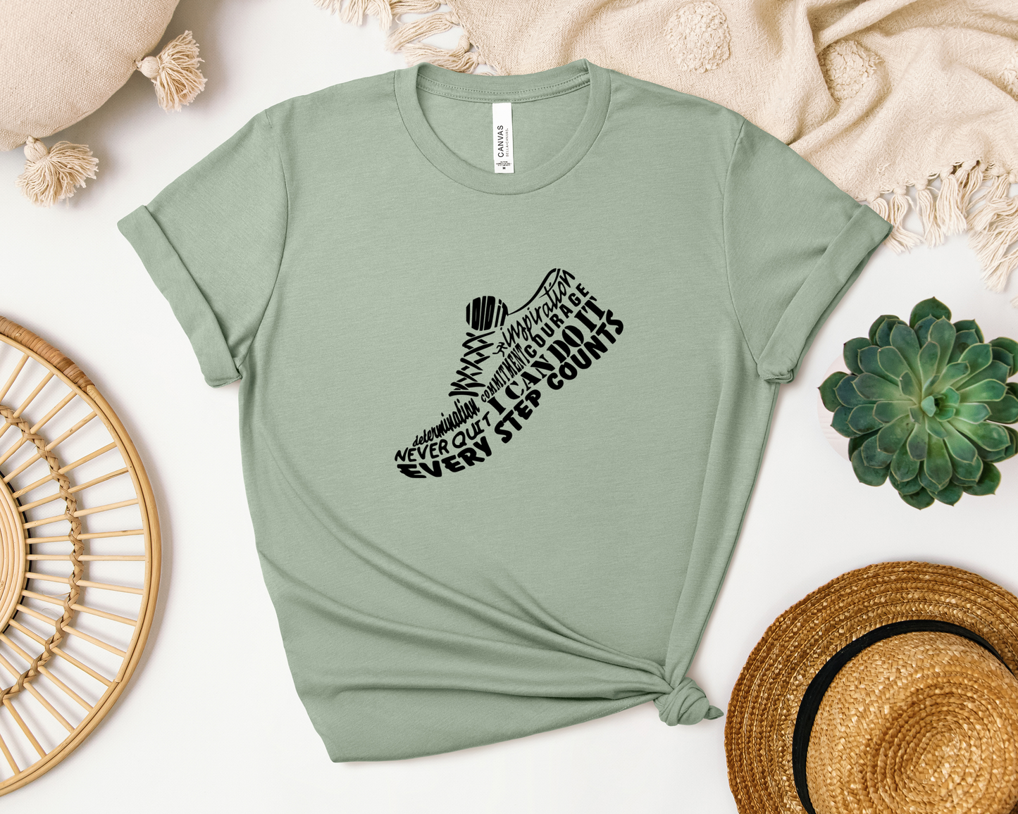 *NEW* MOTIVATIONAL SNEAKER SHIRT