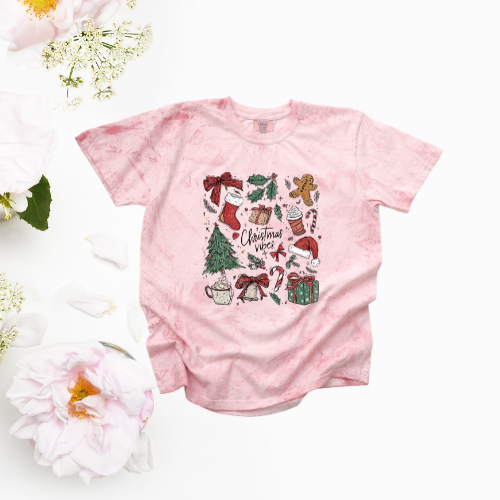 *NEW* RETRO CHRISTMAS COLLAGE CC SHIRT