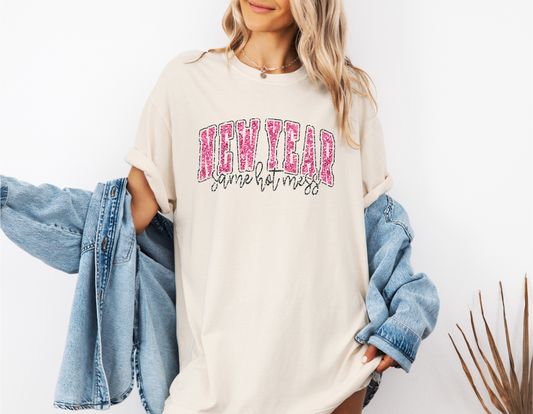 NEW YEAR (PINK) CC SHIRT