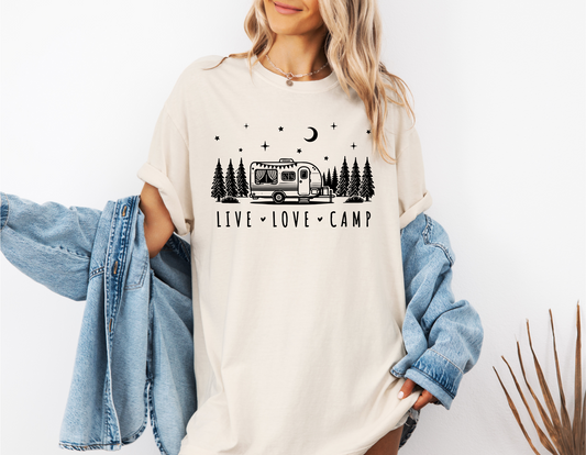 LIVE LOVE CAMP CC SHIRT