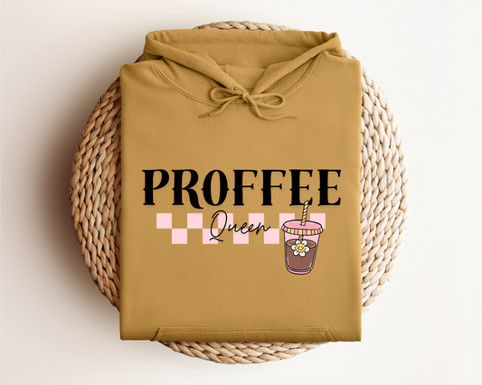 NEW PROFFEE QUEEN CHECKERED HOODIE