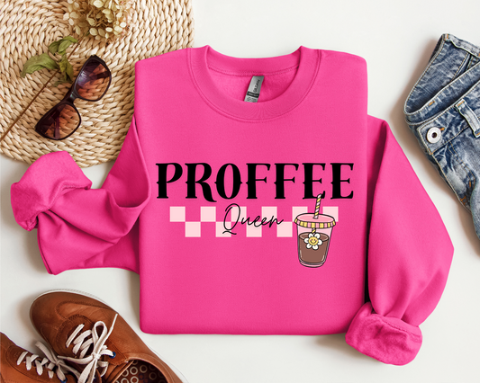 NEW PROFFEE QUEEN CHECKERED CREW