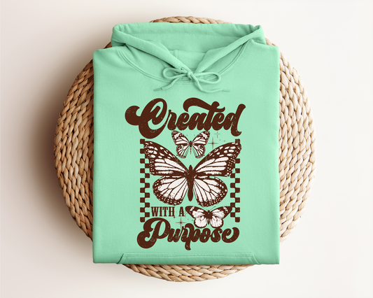 CREATED WITH A PURPOSE HOODIE