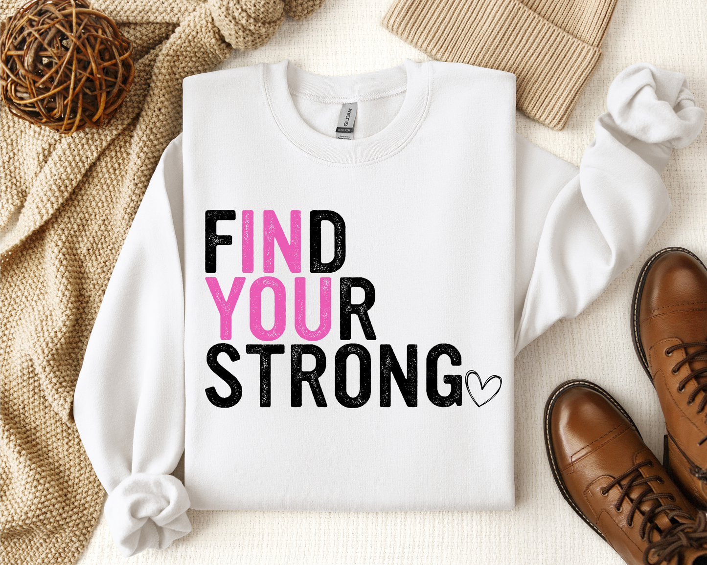 FIND YOUR STRONG IN YOU CREW