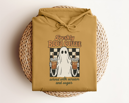 FRESHLY BOO'D COFFEE HOODIE
