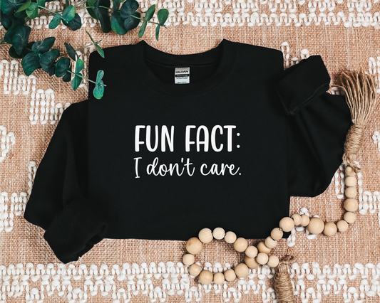 FUN FACT: I DON'T CARE CREW