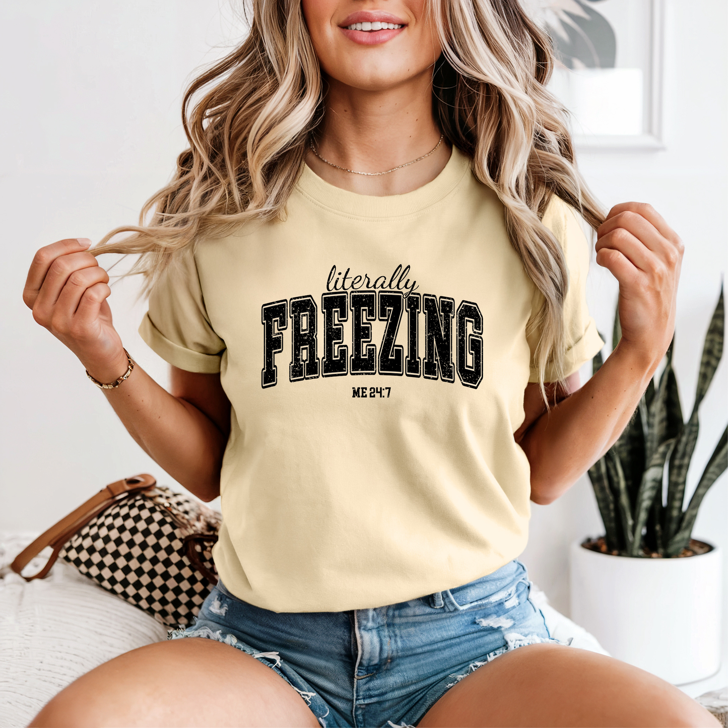 *NEW* LITERALLY FREEZING CC SHIRT