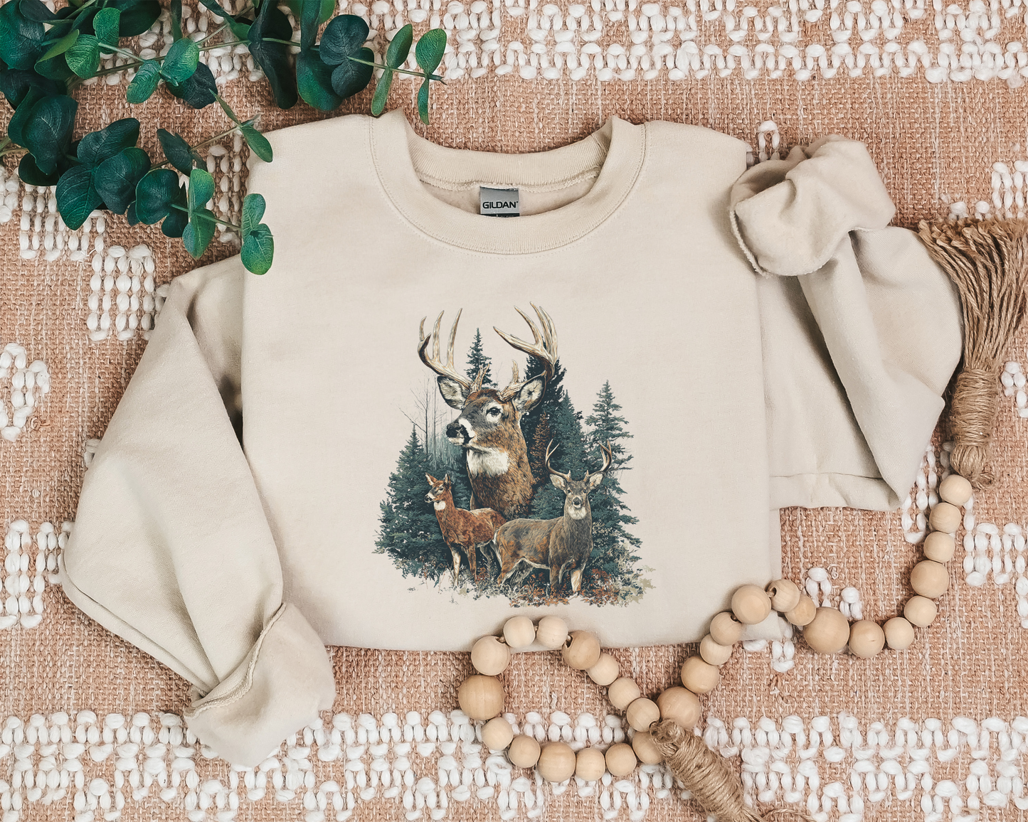 *NEW* VINTAGE DEER CREW