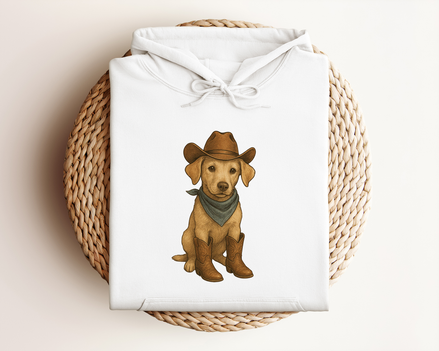 *NEW* COWBOY DOUG WITH BOOTS HOODIE